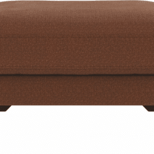 Puf til sofa Rowico Corwin Rita 96 rød polyester med sort metalben 84x64x45 cm